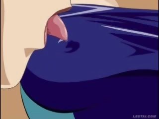 Lezbijke hentai animirano srček v kopalke violated